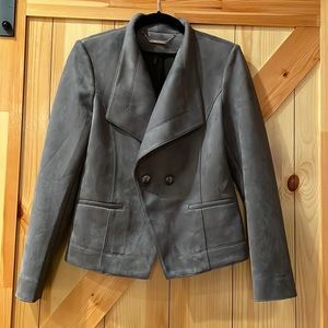 Faux Suede Jacket by White House Black Market